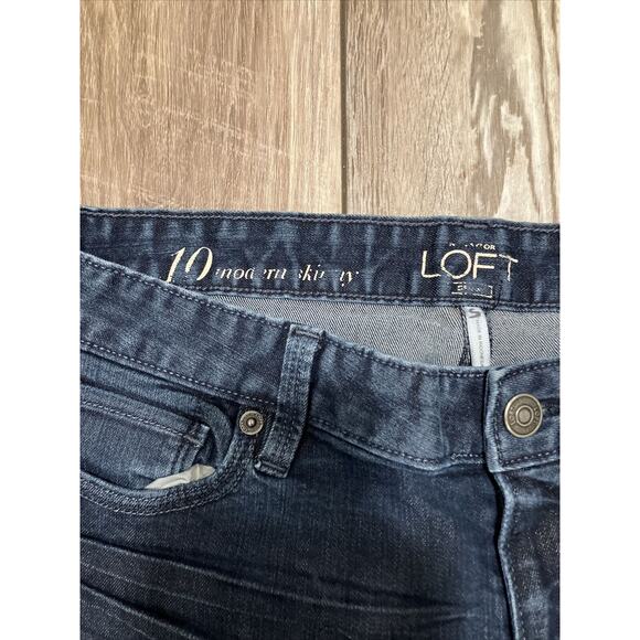 Loft Women's Modern Skinny Fit Jeans Size 10 - Picture 3 of 8